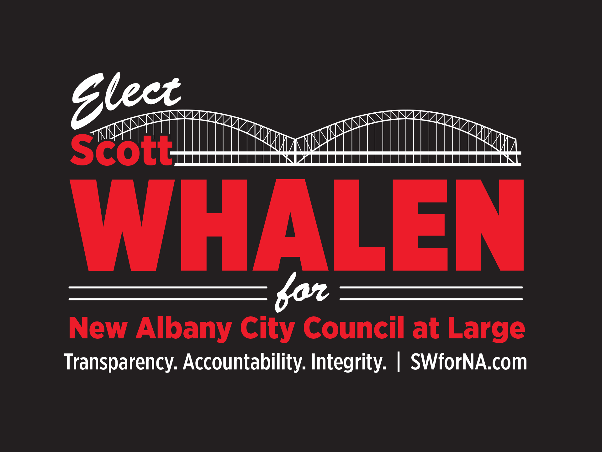 Principles Scott Whalen for New Albany City Council at Large
